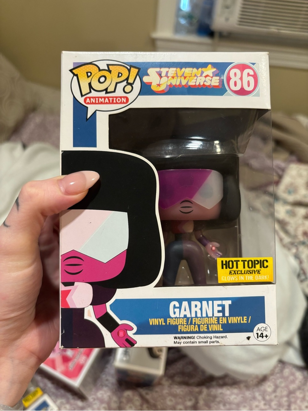 Funko Pop! Steven Universe Garnet Vinyl Figure - Pink & Purple